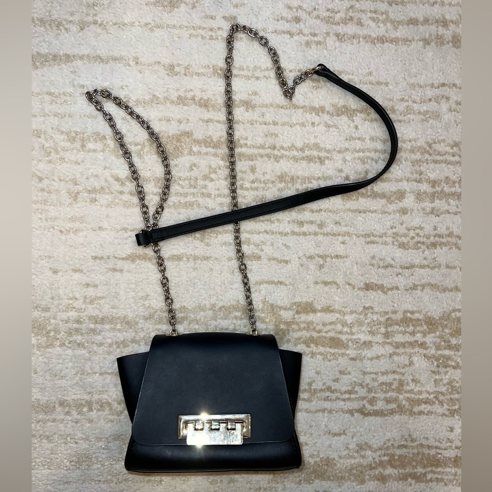 ZAC Zac Posen Eartha Mini Chain Crossbody-Black - Picture 4 of 11